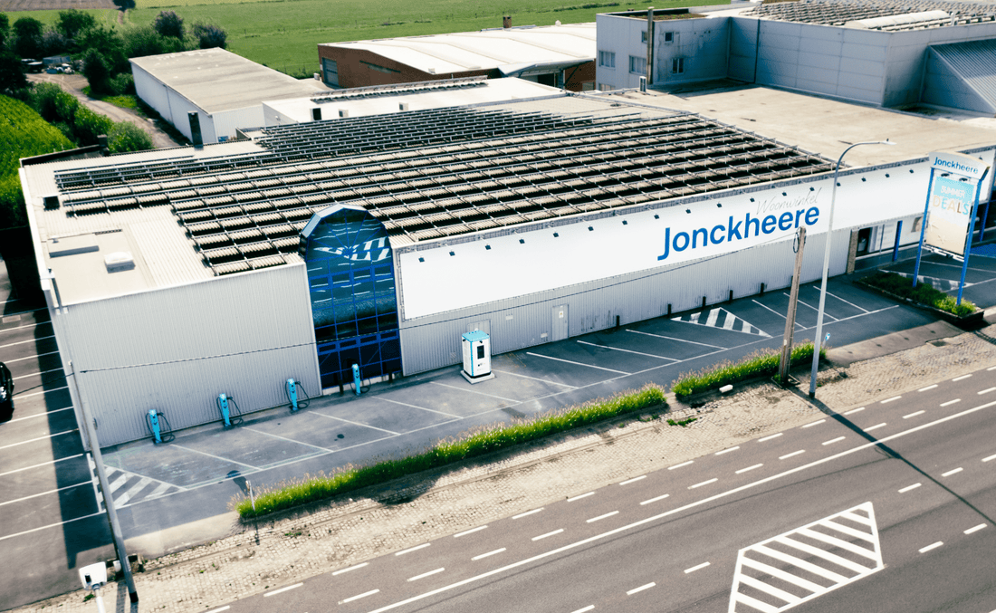 Meubelen Jonckheere – Implementation of DC and AC Charging Points - Blulinc