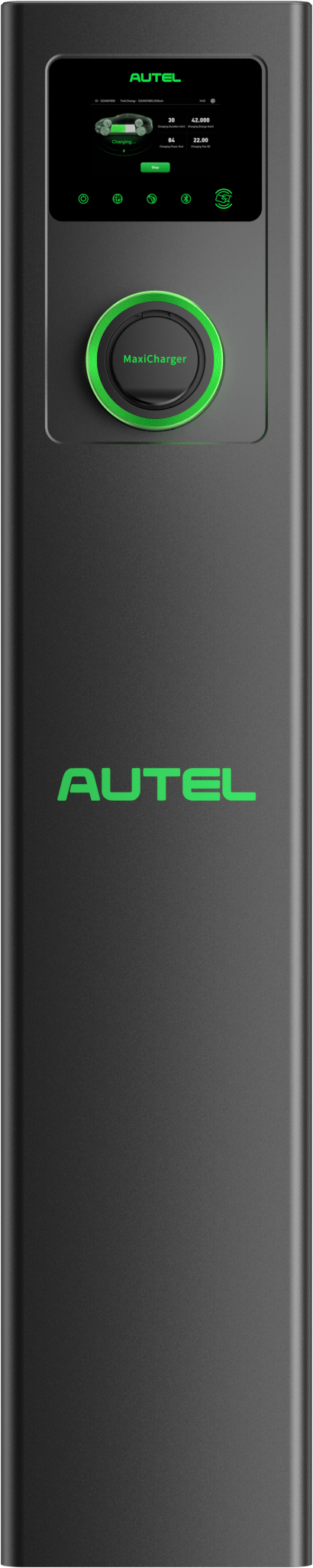 Autel AC MaxiCharger Wallbox, charging at 22kWh - #Blulinc#